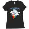 rainblows Ladies Fitted T-Shirt