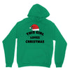 this girl loves christmas Unisex Hoodie