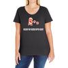 drop it like it's hot Ladies Curvy T-Shirt