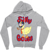 silly goose Zipper Hoodie
