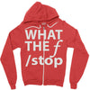 what the f stop Zipper Hoodie