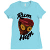 rum ham Ladies Fitted T-Shirt