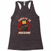 lucille is awesome Racerback Tank