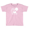 never give up on dreams ladies fitted Toddler T-shirt