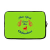 this girl love her chihuahua Laptop sleeve