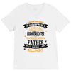 Super Cool Granddaughter Of A Freaking Awesome Father V-Neck Tee