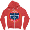 try not to suck Zipper Hoodie