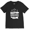 adventure is dagerous V-Neck Tee