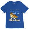 maine coon cat V-Neck Tee