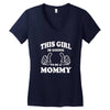 This Girl Is Going to Be A Mommy Women's V-Neck T-Shirt