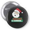 santas cumming Pin-back button