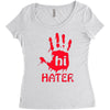 hai hater trending Women's Triblend Scoop T-shirt