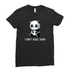 can't adult today Ladies Fitted T-Shirt