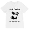 you make me a sad panda V-Neck Tee