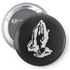 pray high Pin-back button