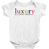 Luxury As A Croad Concept Baby Bodysuit