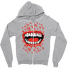 crazy laughter Zipper Hoodie