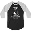 Daddy And Son Fishing Partners For Life 3/4 Sleeve Shirt