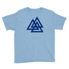 valknutr knoten der gefallenen odin nordisch symbol aspekte wotan Youth Tee