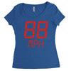 back to the future movie inspired tshirt Women's Triblend Scoop T-shirt