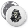 nerd  lion Pin-back button