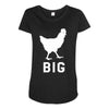 big cock Maternity Scoop Neck T-shirt