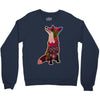 floral fox Crewneck Sweatshirt