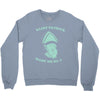 saint patrick made me do it Crewneck Sweatshirt