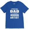 proud dad of a freaking awesome artist V-Neck Tee