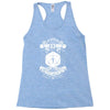 Natural 1   Orc White Edition Racerback Tank