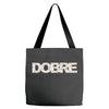 Dobre Floral T-Shirt Design Tote Bags