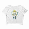 majin warrior Crop Top