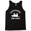 pro cow tipper tipping funny Tank Top