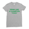 drink like Ladies Fitted T-Shirt
