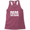 PAPA The Man The Myth The Legend T-Shirt T-Shirt Racerback Tank