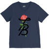 Tessa Brooks Rose V-Neck Tee