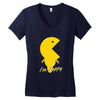 i'm happy Women's V-Neck T-Shirt