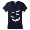 flying bats Women's V-Neck T-Shirt