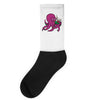purple octopus playing the bagpipes Socks