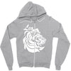 leo zodiac Zipper Hoodie