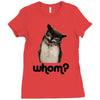 owl whom Ladies Fitted T-Shirt