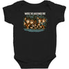 where the halflings are Baby Bodysuit