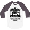 Made In 1997 And Still Awesome 3/4 Sleeve Shirt