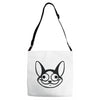 cat character graphic Adjustable Strap Totes