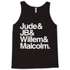 a litle life book white logo Tank Top