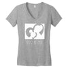 mom n daughter Women's V-Neck T-Shirt