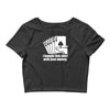 bought this shirt with your money poker Crop Top