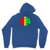 rasta skull and crossbones reggae dub club rave Hoodie