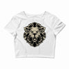 lion head Crop Top