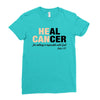 Heal Cancer Ladies Fitted T-Shirt